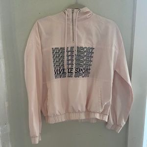 Light pink Windbreaker